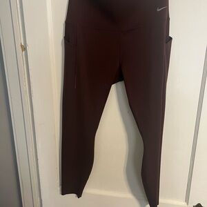 Nike Chocolate Brown Leggings